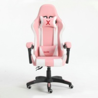 Vente directe d'usine Hauteur réglable 360 pivotant Le moins cher Ergonomique Noir pu cuir inclinable bureau Chaise de jeu sur ordinateur