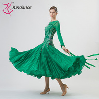 B-22269 personnalisé nouvelle robe de danse de salon standard international robes de danse de salon en soie perlée de haute qualité à vendre