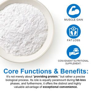 El mejor polvo aislado de proteína de suero estándar dorado para adultos, soporte de construcción muscular, recuperación posterior al entrenamiento - Product Image 4