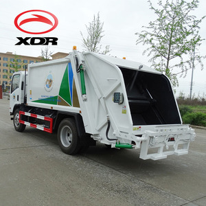 יפן משמש 8cbm 8ton פסולת אוסף מכבש אשפה משאית - Product Image 3