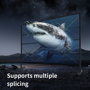 100cm yüksek çözünürlüklü Wifi reklam ekipmanları Led holografik projektör ekran 3d Hologram Led Fan ile 4 bıçakları - Product Image 5