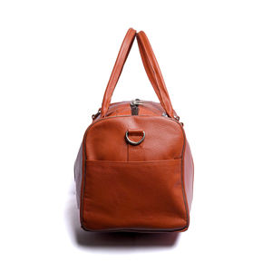 Sac de sport de voyage en cuir imperméable pour l'entraînement physique de poche, sac de sport pour femmes et hommes, sacs à bandoulière avec compartiment de rangement pour chaussures - Product Image 3