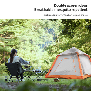 <span class=keywords><strong>Tente</strong></span> gonflable instantanée pour le camping, <span class=keywords><strong>2</strong></span>-3 personnes, installation rapide, petite, portable, imperméable, pour la famille, vente en gros - Product Image 5