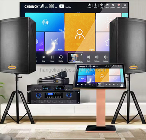เครื่องเล่นเพลงจู๊คบ็อกซ์ขนาด 22 นิ้ว 2T รองรับหลายภาษา พร้อมใช้งานในบ้าน ขายดี ไมโครโฟนไร้สายแบบพกพา สำหรับคาราโอเกะระดับมืออาชีพ - Product Image 3