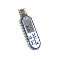 Enregistreurs de données de température et d'humidité jetables Enregistreur de température USB 90 jours Affichage LCD pour le transport