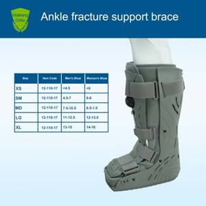 อุปกรณ์พยุงเท้าสำหรับกระดูกและข้อเท้าสำหรับการแตกหักรองเท้าบูตแบบเหวี่ยงพร้อมวอล์คเกอร์และตัวช่วยยกสำหรับการฟื้นฟูข้อเท้าแตกหัก - Product Image 2