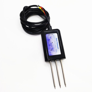 RS485 giám sát trực tuyến Màn hình đọc không thấm nước 4 trong 1 độ ẩm đất và nhiệt độ và EC và độ mặn cảm biến datalogger - Product Image 5