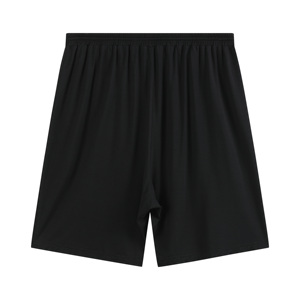 Hot Bán Người Đàn Ông Của Màu Đen Dệt Kim Tre Quý Dây Kéo Quần Áo Ngủ Quần Short Thể Thao Thoáng Khí Đồ Ngủ Quần - Product Image 2