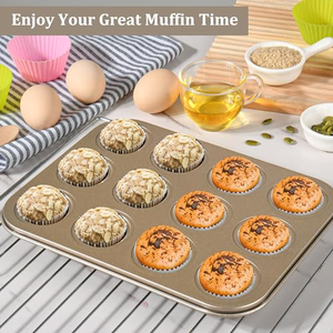 <b>Non</b>-<b>Stick</b> 15-Cavity Rectangle Macaron <b>Baking</b> <b>Tray</b> | Carbon Steel Macaron Pan Food Safe & Durable for Reusable Cake Tools - Product Image 4