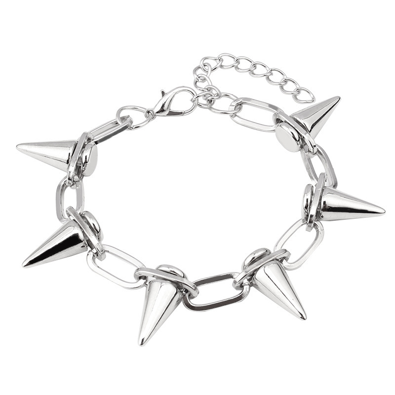 White studded bracelet