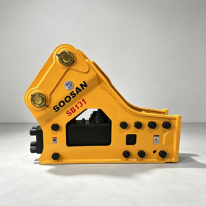 Martillo Hidráulico Lateral SOOSAN SB131 para Excavadoras de 30-38 Toneladas, Trabajos de Demolición y Construcción - Product Image 2
