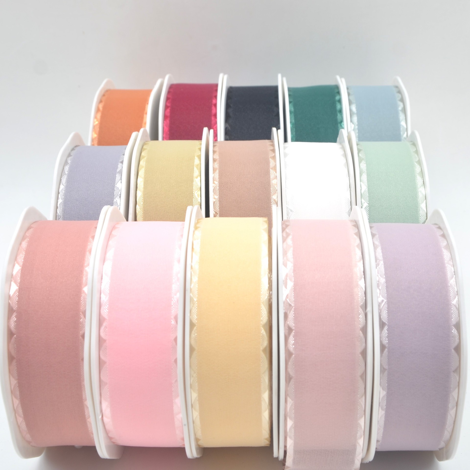 New Polyester Yarn Organza Ribbon Fashion Flowers Gift Box Packaging Belt Clothing Home Textile Decoration Bow