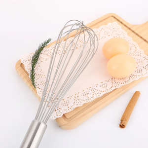 Batteur à œufs en acier inoxydable Witsocook modèle A011081, ustensile de cuisine durable pour la maison - Product Image 2