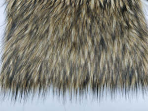 香农提花高绒仿毛皮面料仿浣熊毛皮服装/衣领/玩具 - Product Image 6