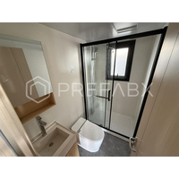 PrefabX Flip-Classic, conteneur extensible de haute qualité, résistant à l'eau, écologique, durable, respirant, maison moderne, installation facile