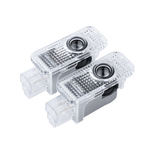 Projecteur de logo de voiture <span class=keywords><strong>Audi</strong></span> A4 B8 Lampe de bienvenue à <span class=keywords><strong>LED</strong></span> <span class=keywords><strong>Porte</strong></span> de courtoisie pour <span class=keywords><strong>Audi</strong></span> A4L A6 A1 Autres accessoires d'éclairage de voiture - Product Image 1