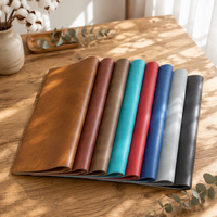 Nouveau Matériau en Vinyle PU Thermosensible à Changement de Couleur 2024 pour Couverture de Livre, Reliure de Cahier et Boîte