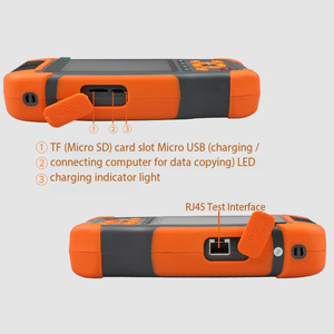 Testeur intégré stylo lumière rouge 10 kilomètres, écran couleur multifonctionnel 2-en-1, mesureur de puissance optique PON haute précision - Product Image 6