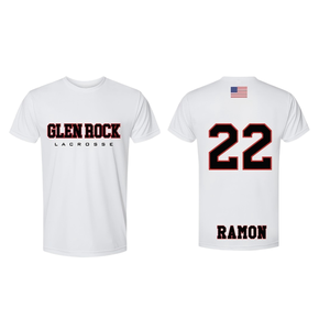Kaos Lacrosse Sublimasi Kustom Murah Grosir Unisex untuk Penembak Lacrosse - Product Image 5