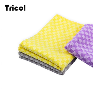 Serviettes de nettoyage en microfibre réutilisables pour usage commercial, chiffons à vaisselle absorbants, non pelucheux et anti-rayures pour la restauration et la vaisselle de cuisine - Product Image 1