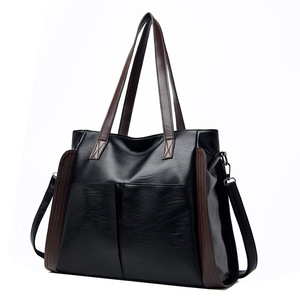 Nouveaux sacs à main de luxe grande capacité pour femmes, grandes tailles, tendance, sacs fourre-tout en cuir PU de haute qualité pour femmes - Product Image 1