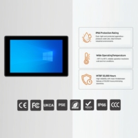 PC Industriale All-in-One OEM/ODM IP66 da 15 Pollici, PC Industriale Integrato Senza Ventola