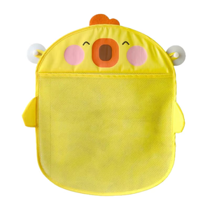 Modern Mesh Net <strong>Bath</strong> Organizer Hanging Shower Caddy Suction Vacuum Compressed Folding for Bathroom Organization Baby <strong>Storage</strong> - Product Image 5