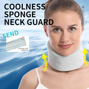 Attelle cervicale pour le soulagement de la douleur Collier cervical soutien du cou orthèse cervicale en mousse souple réglable facile - Product Image 2