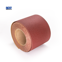Rouleaux de toile abrasive en carbure de silicium A-D, marque KV, tissu X-wt enduit, papier de ponçage