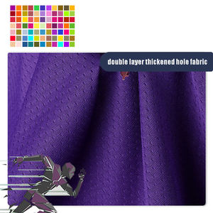 Tissu en maille tricoté léger à double épaisseur, 220 g/m², polyester, séchage rapide, jersey de sport pour filles - Product Image 2