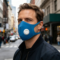 Masque de protection en PU injecté, économique, avec valve, lavable, respirant, réutilisable, pour le travail du bois, le jardinage, le nettoyage, vente en gros