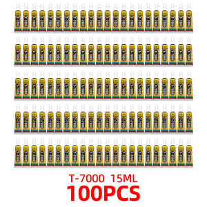 Colle de bordure d'écran noire Zhanlida T-7000 15ml 100 pièces, adhésif structurel à base de solvant pour réparation de téléphones portables et électronique - Product Image 1