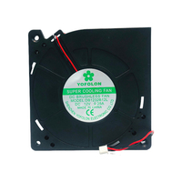 YOFOLON 120x120x32mm 12V 24V YHB1232B12M Roulement à billes 12032 Dc Ventilateur d'extraction à flux axial pour l'industrie informatique PBT Lame YOFOLON