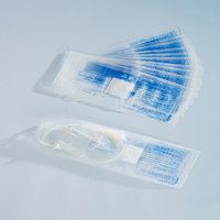 Sac en plastique médical PE LDPE HDPE pour emballer des dispositifs médicaux jetables, des ensembles de perfusion, des seringues, des lancettes sanguines, des tubes