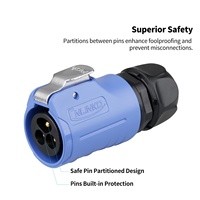 Connecteur étanche Cnlinko LP20 M20 IP68, prise 2-12 pôles avec protection contre les chocs pour l'électronique marine et les machines CNC