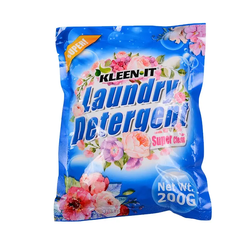 Detergente en polvo para lavar en china, fabricación de polvo, planta química, nombre para lavar en polvo, 200g