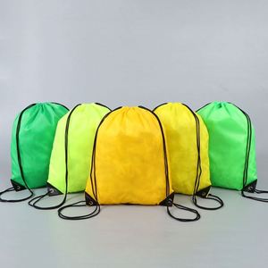 Custom Durable <b>Drawstring</b> <b>Backpacks</b> Silk Screen Printed Polyester Travel Bags for Promotions & Events - Product Image 3