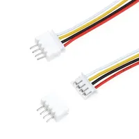 10 ensembles ZH-1.5 JST 4 broches ligne électronique simple connexion borne prise 28AWG broches connecteurs avec 150mm fil câble connecteur