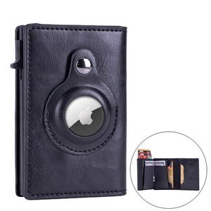 ซองกระเป๋าสตางค์หนังสีดำกระดุมสองเม็ดสำหรับเก็บนาฬิกาสร้อยข้อมือเงินโลหะ <span class=keywords><strong>POW</strong></span> ที่ใส่บัตรเครดิต - Product Image 5