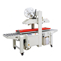 Machine à sceller les boîtes avec du ruban adhésif en papier kraft humide réglable |   Scelleuse de cartons multi-tailles pour l'emballage des aliments et des produits de première nécessité