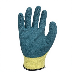 Guantes de Seguridad de Látex con Textura en los Dedos, Antideslizantes, con Puño de Punto, para Uso General, Sin Silicona, Sin Polvo, Duraderos - Product Image 1