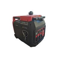 Générateur à essence silencieux à fréquence variable 3,6 kW, certification CE, démarrage manuel unidirectionnel, pour situations d'urgence en extérieur