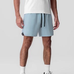 กางเกงขาสั้นออกกำลังกายลำลองสำหรับวิ่งและกิจกรรมกลางแจ้ง ผ้าซักได้ มีเชือกผูกเอว ปักโลโก้ตามสั่ง เหมาะสำหรับใส่วิ่งและออกกำลังกายทุกวัน - Product Image 2