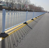 Reflective High-Impact Resistant Anti-Climb Traffic Barrier for Municipal Urban Use Schools/Parks Security