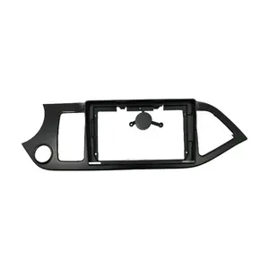 Panneau de navigation automobile ABS de haute qualité TK-YB 9 pouces pour <span class=keywords><strong>Morning</strong></span> LHD 2011-2017 Accessoires automobiles Intérieur Cadre radio de voiture Fascia - Product Image 1