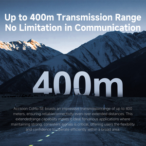 Accsoon Como Se 2.4ghz Full-duplex Ribbon Microphone Ear Wireless System Communication Como Se 2.4ghz Wireless - Product Image 5