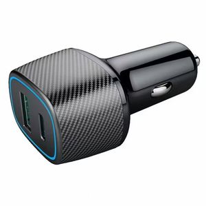 Cargador de Coche Rápido USB C de Doble Puerto PD20W QC3.0 para <span class=keywords><strong>iPhone</strong></span> 15, Samsung Galaxy, Teléfonos Android, <span class=keywords><strong>Cable</strong></span> de Carga, Adaptador, Listo para Enviar - Product Image 4