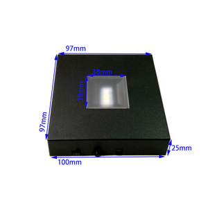 100 X 100 X 25mm Square Black Plastic Option <strong>Light</strong> Colors <strong>Led</strong> Battery <strong>Light</strong> Stand <strong>Base</strong> - Product Image 6