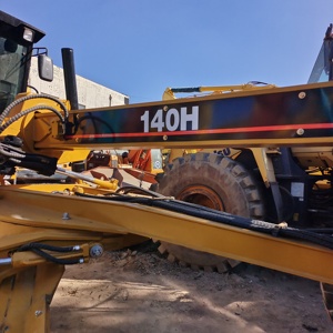 Niveleuse Caterpillar 140H d'occasion avec moteur Cummins Vhp-185 Vhp-190 les composants de base du Japon Moteur Moteur Pompe Boîte de vitesses PLC - Product Image 3