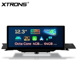 XTRONS 12,3 Zoll 4 64GB Android Autoradio Multimedia <span class=keywords><strong>Player</strong></span> mit voll laminiertem Bildschirm für Audi A4 S4 RS4 A5 S5 RS5 MIB - Product Image 2